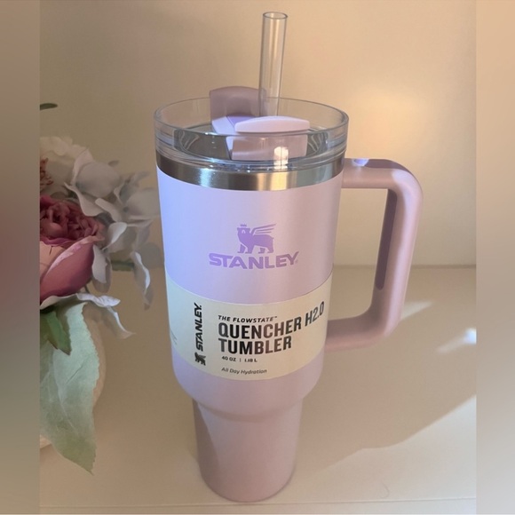 🎉LAST PIECE🎉Stanley 40oz. Quencher H2.0 FlowState Tumbler Rose Orchid - Picture 6 of 9
